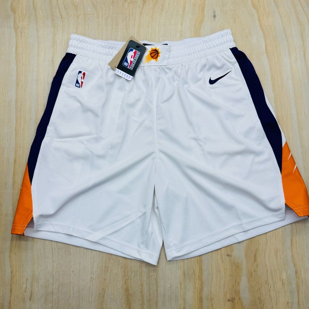 NEW Phoenix Suns Nike Association Edition Swingman Shorts White Sz 2XL
